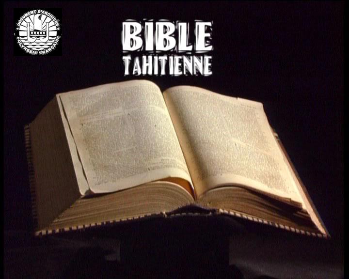 la bible en tahitien